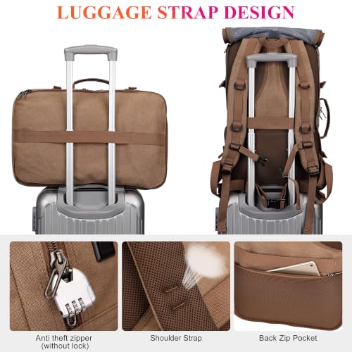 Image of WITZMAN Travel Backpack for Men 45L Large Carry-on Airline Approved