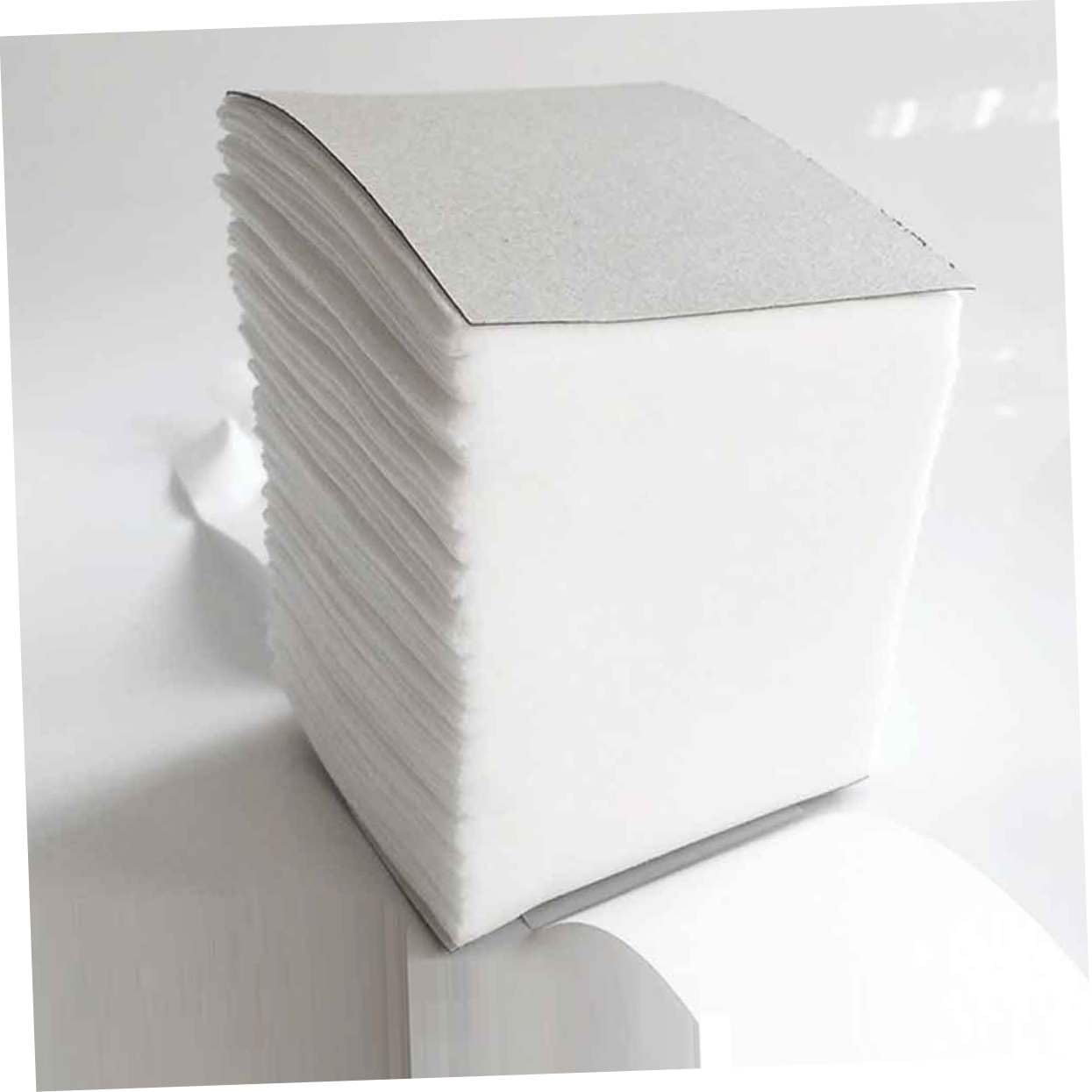 300 Pezzi Pad Struccanti Lavabili Non Tessuto Bianco, Salviette Viso Protettive e Igieniche per Rimozione Trucco a Casa