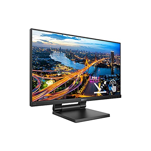 Philips 242B1TC/00, Touch Screen Monitor 23,8', FHD 1920*1080, VGA, HDMI, Display Port, Hub USB 3 x 3.2, Speakers, base regolabile in altezza