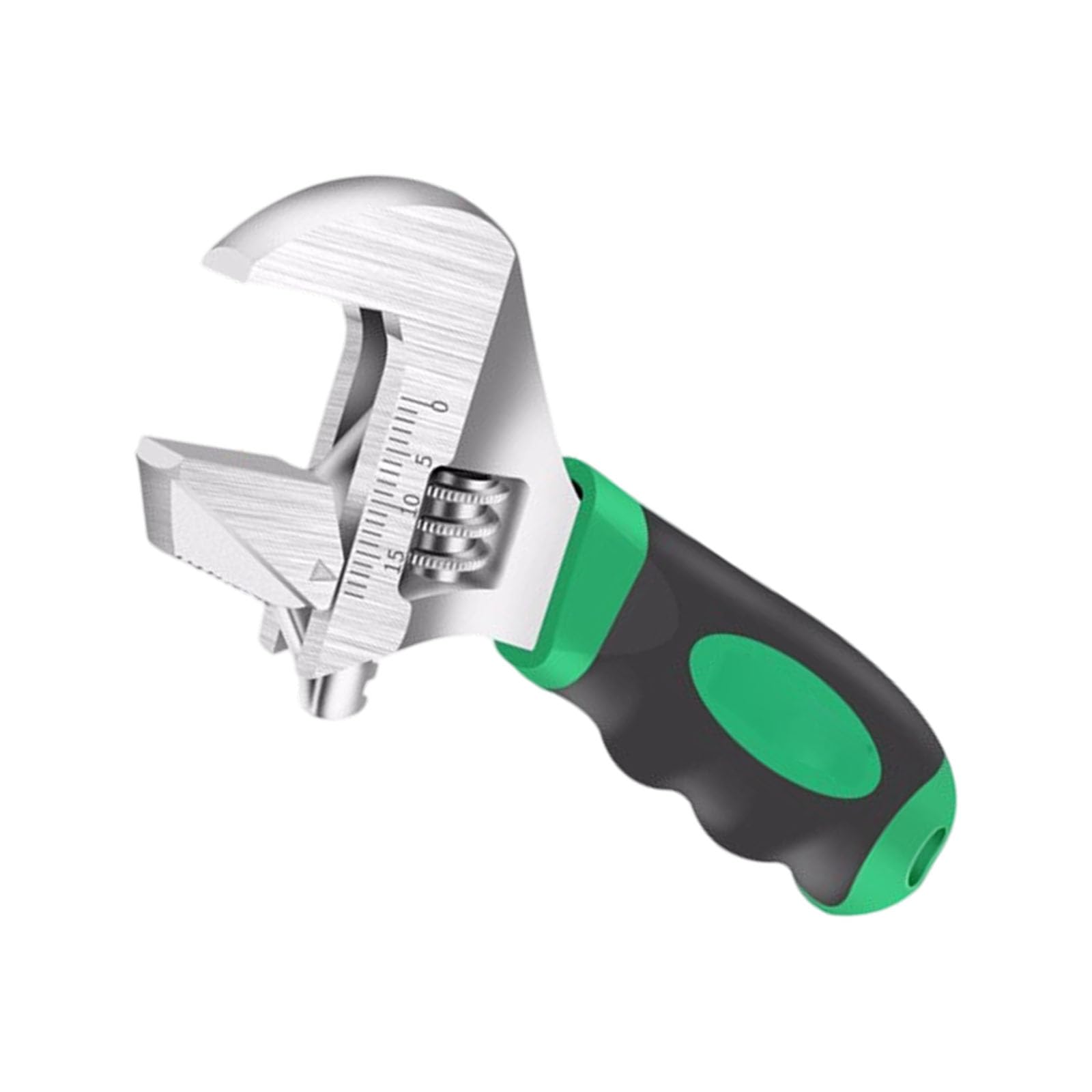 Ekoama Double Purpose Short Handle Tube Wrench Spanner Tool For Bathroom Plumbing Tight Space UseWith Alloy Steel Construction