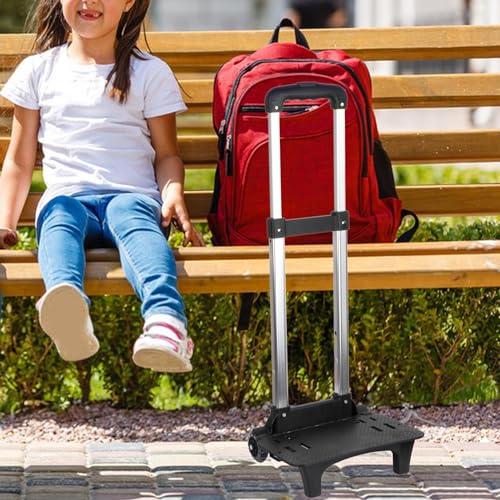 Carretilla de mano plegable compacta estilo mochila 2 ruedas miniatura 2