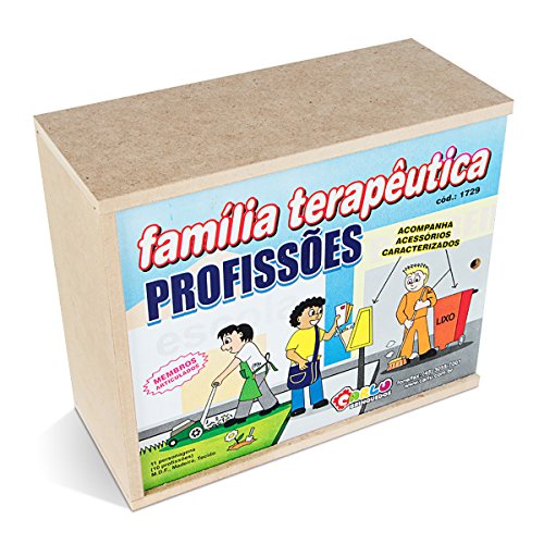 Família Terapêutica com Caracterização Carlu Brinquedos