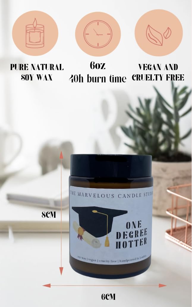 One Degree Hotter Candle 8oz, 8oz Candle - Image 2