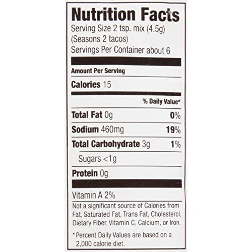 Image of McCormick Classic Taco Seasoning Mix Packet, Mild, 1 oz(Pack of 24)