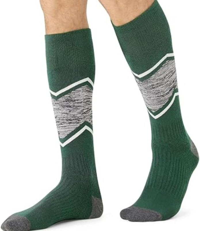Men's Women's High-top Warm Socks for Hiking Outdoor Sports for Circulation, Athletic Recovery & Travel