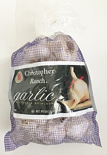 2 Pound Fresh Garlic USA California Heirloom Gilroy Finest, Pack of 1