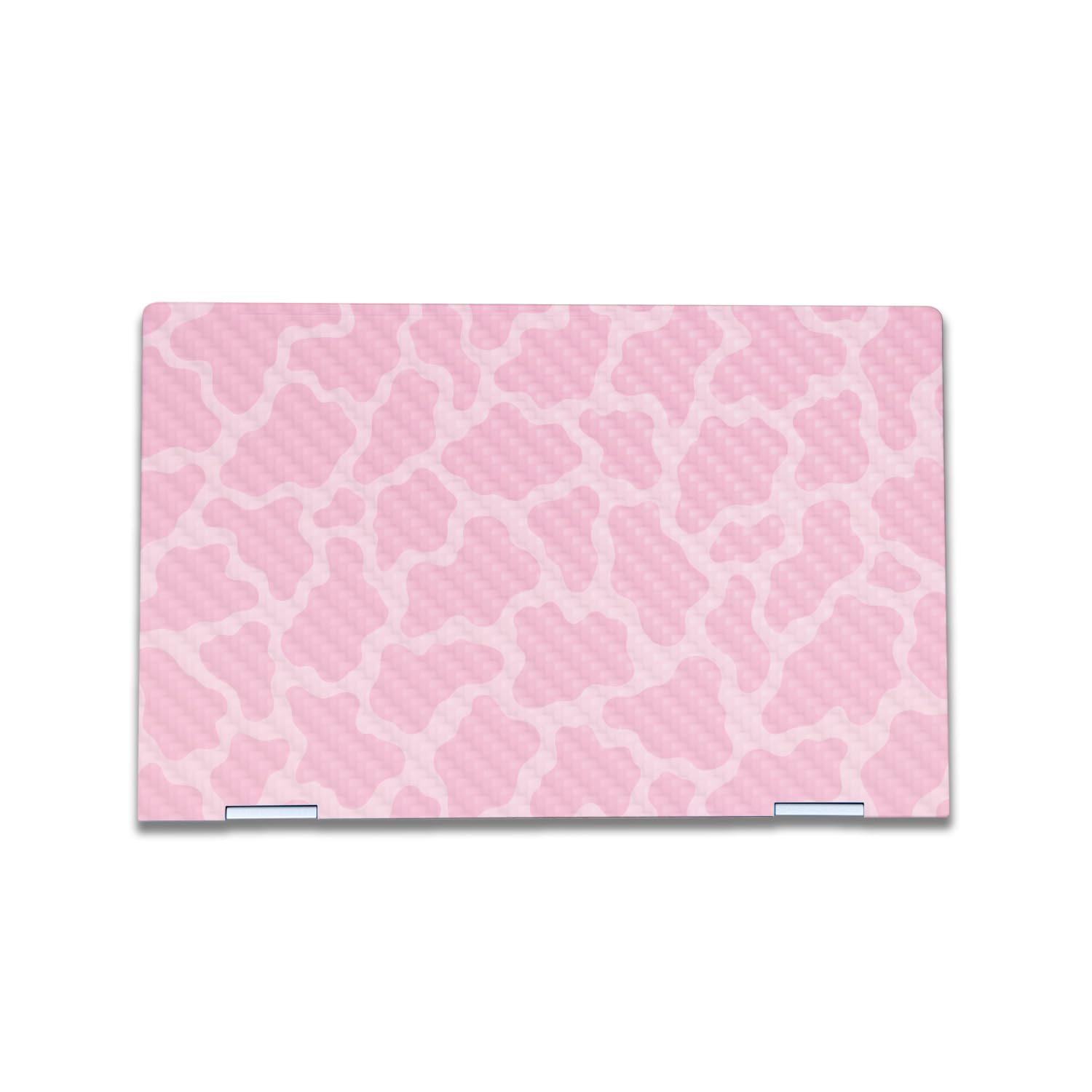 Carbon Fiber Laptop Skin Compatible with HP Envy x360 15” (2023) - Pink Giraffe - Premium 3M Vinyl Protective Wrap Decal Cover - Easy to Apply | Crafted in The USA by MightySkins