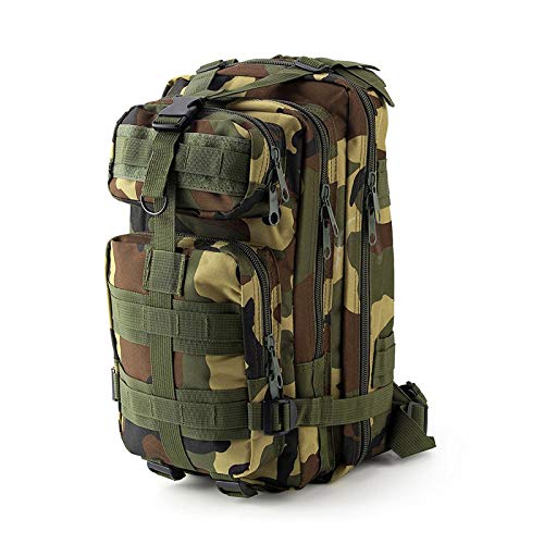 AIOFOGXC Sac à Dos Tactique 1000D Nylon Sac à Dos Militaire Sac à Dos imperméable à l'armée de l'armée Sports de Plein air Camping Randonnée Pêche de la pêche 28L