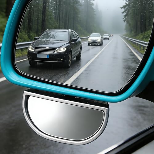 Espejo retrovisor ajustable 360° UPKOCH con diseño gran angular resistente al clima 5