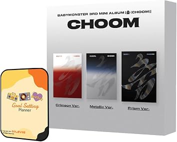 BABYMONSTER CHOOM Album [CRIMSON ver.]+Pre Order Benefits+BolsVos Exclusive Idol-Inspired Digital Merches