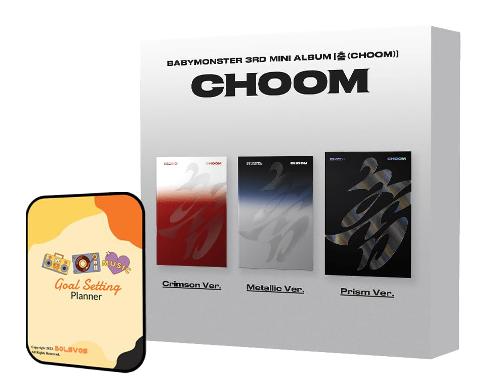Amazon.com: BABYMONSTER CHOOM Album [CRIMSON ver.]+Pre Order