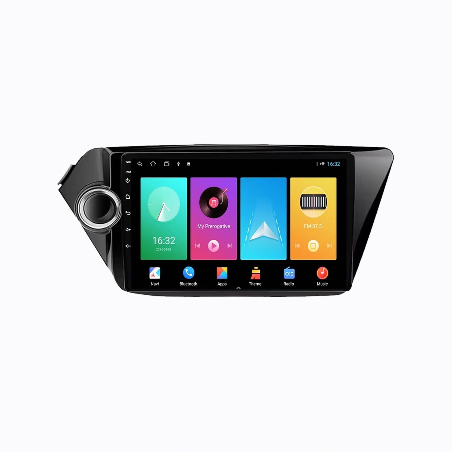 Audio estéreo para Kia Rio con Carplay y Android Auto inalámbricos 8