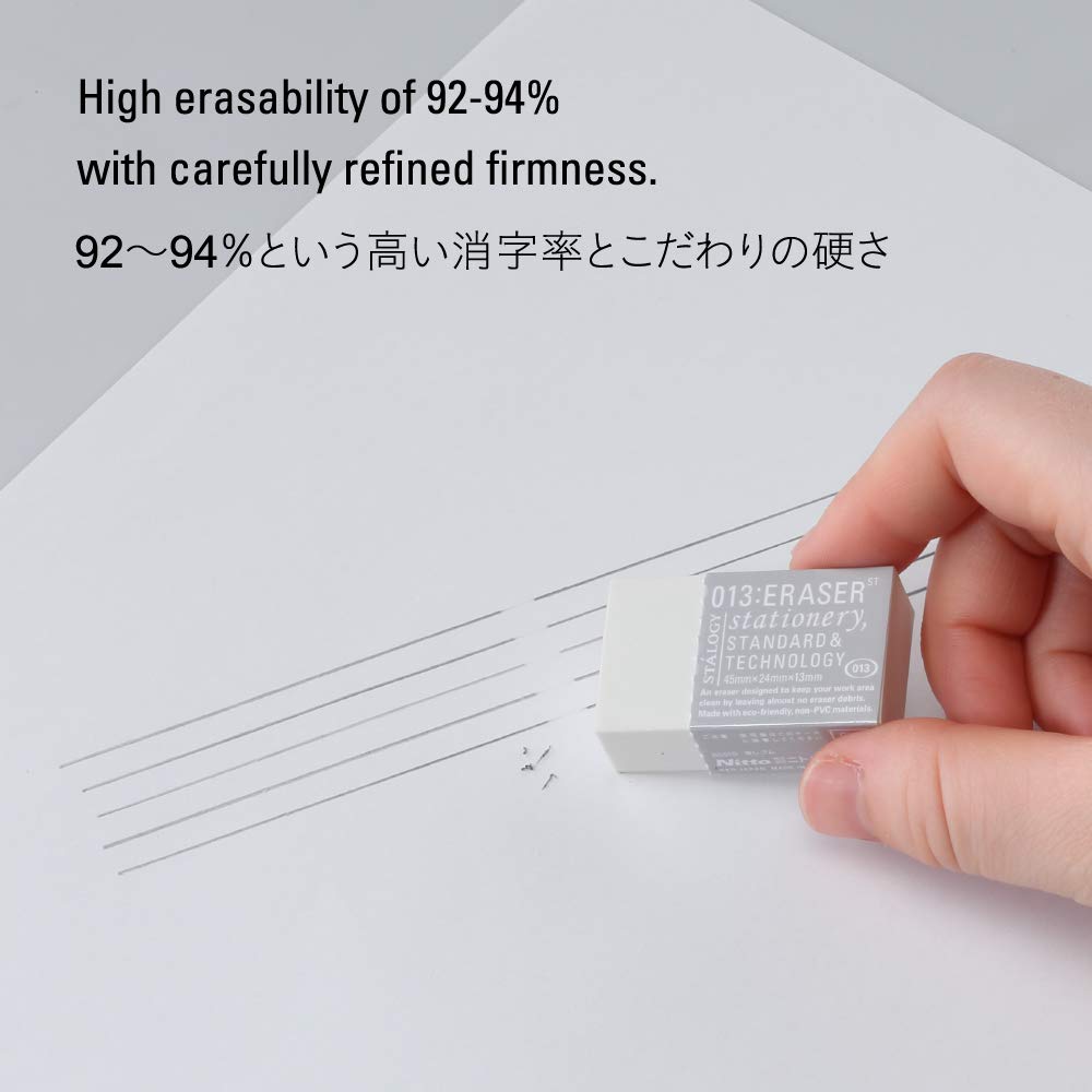 Amazon | ニトムズ STALOGY 消しゴム 5個セット S5510-5P