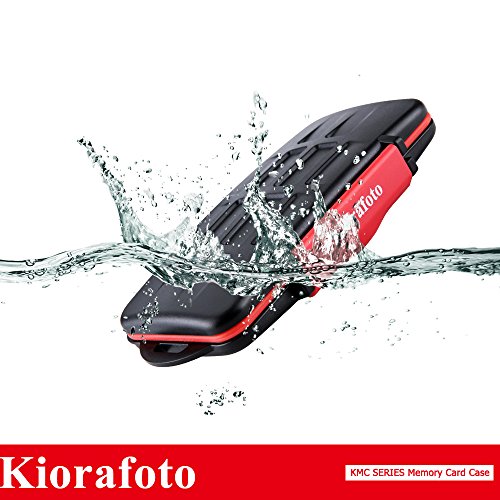 Kiorafoto IPX5 Memory Card Case