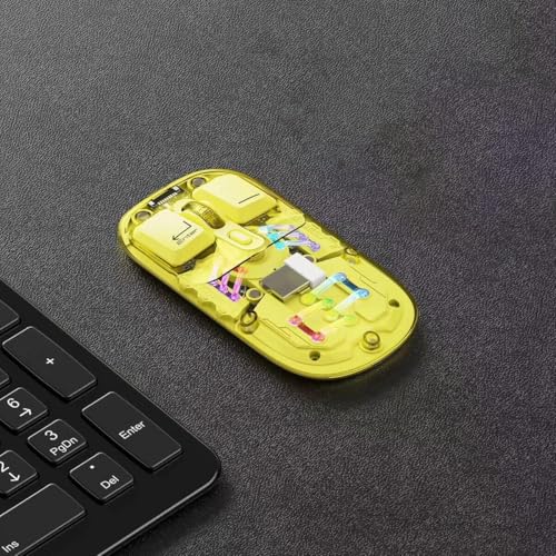 Image of ETZIN Wireless Mouse Tri-Mode 2.4GHz /BT5.0 /BT5.0Bluetooth Silent Rechargeable Mouse with USB Receiver Mouse Compatible with Laptop,PC,MacBook,Chrombook,i-Pad,Tablet EPL-1277KM