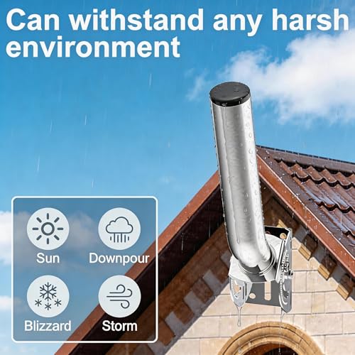 Image of Antenna Mount, 11 inch Adjustable J Pole Mounting Bracket Kit for Outdoor Wireless Bridge, CPE, Access Point, Weather Station, WiFi Extender, TV Antenna, Wall or Pole Mounted Outdoor Antenna Pole Mount