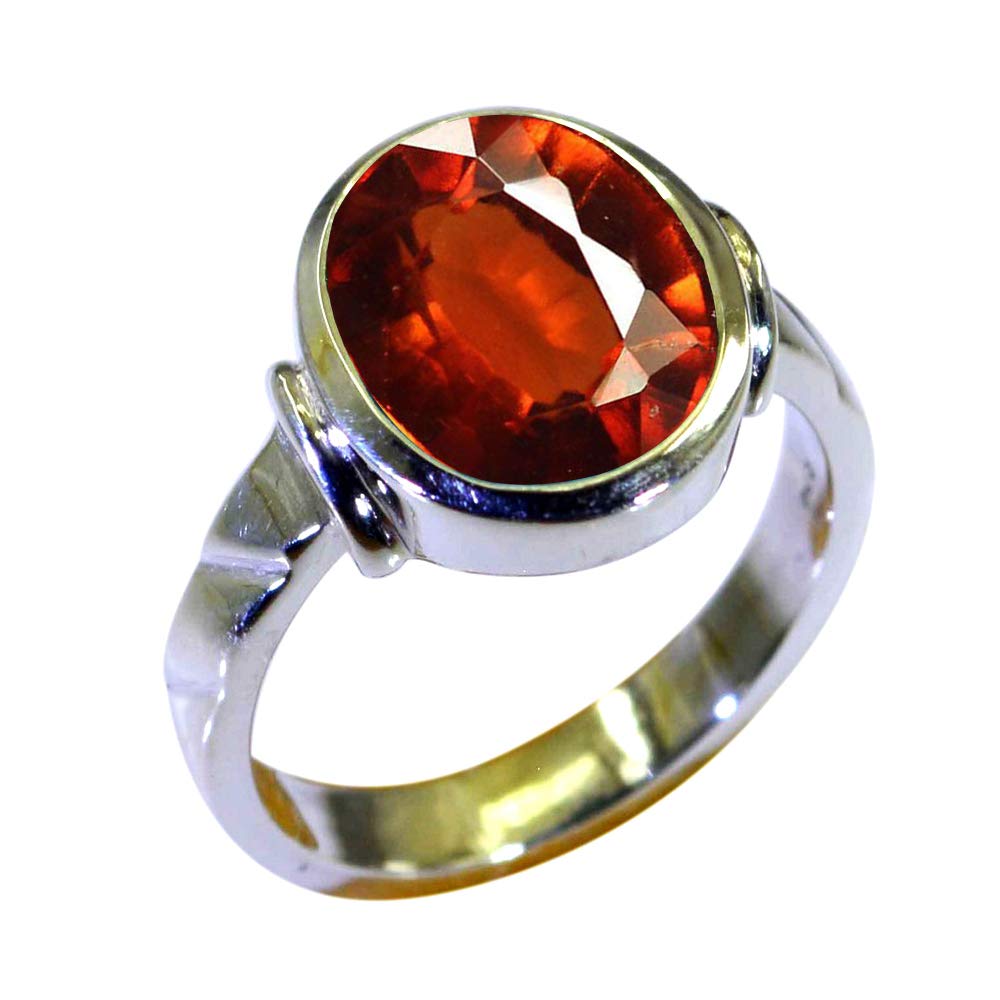 55Carat Choose Your Color Natural Gemstone Sterling Silver Statement Rings Oval Shape Handmade Sizes 5-12…