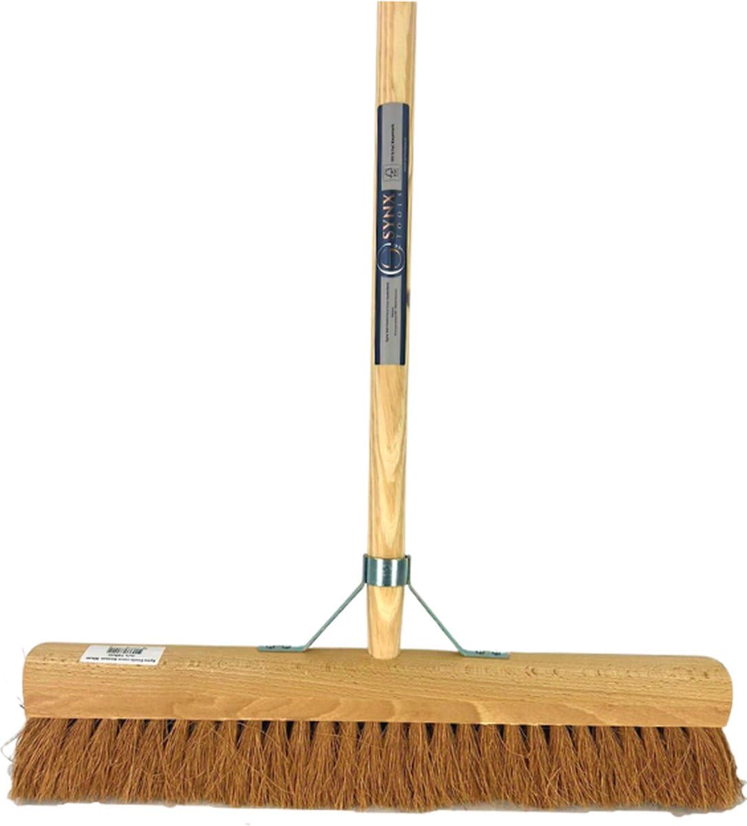 Spazzatrice Cocos 50 cm Morbido Scopa Spazzare Manico di Scopa Giardino Interno Scopa Pulizia Cocos setole Morbido scope con manico 150cm