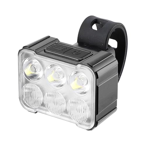 FXDSCA Lumière Vélo Avant et Arriere Lampe pour Giant Rapid 1 2013, Lampe Velo Étanche Éclairage Vélo, Phare de Vélo Feu arrière de vélo pour la Nuit,A Headlight-White