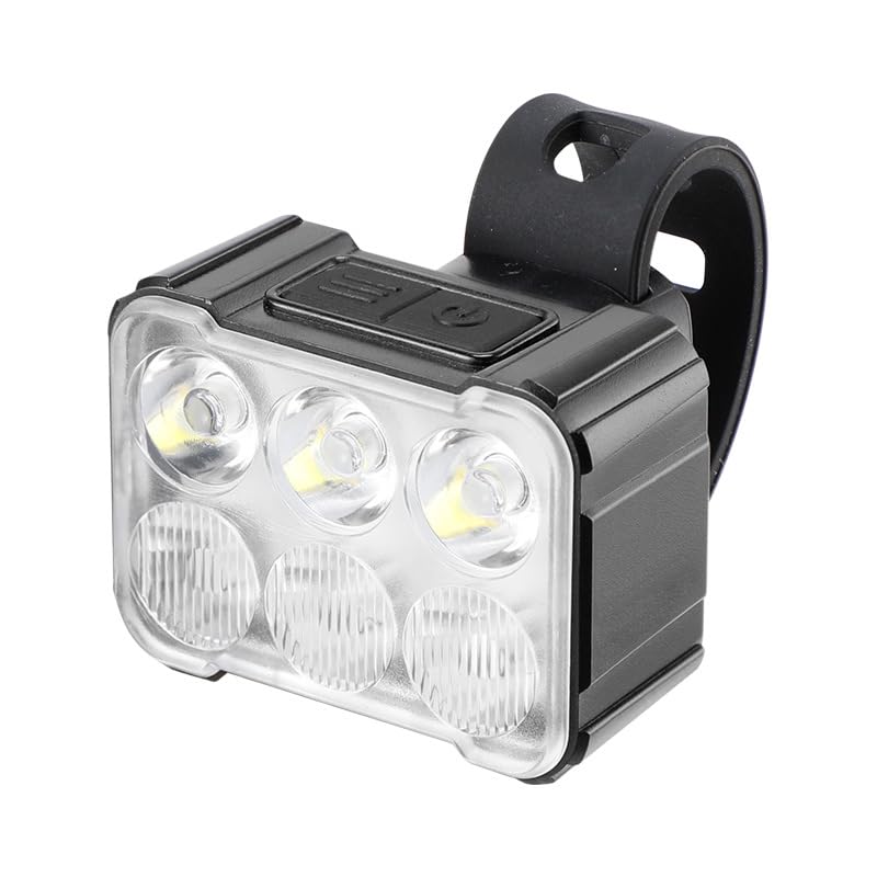 🔶【Impermeabile e Resistente】--- Grazie alla tecnologia avanzata, questa luce per bici offre un'elevata emissione luminosa ed è impermeabile, permettendoti di pedalare in caso di maltempo. Goditi la tua pedalata anche con nebbia o pioggia! È realizzata con un alloggiamento di alta qualità ed è progettata per resistere a urti e sollecitazioni estreme, con un'eccellente resistenza agli urti e dissipazione del calore