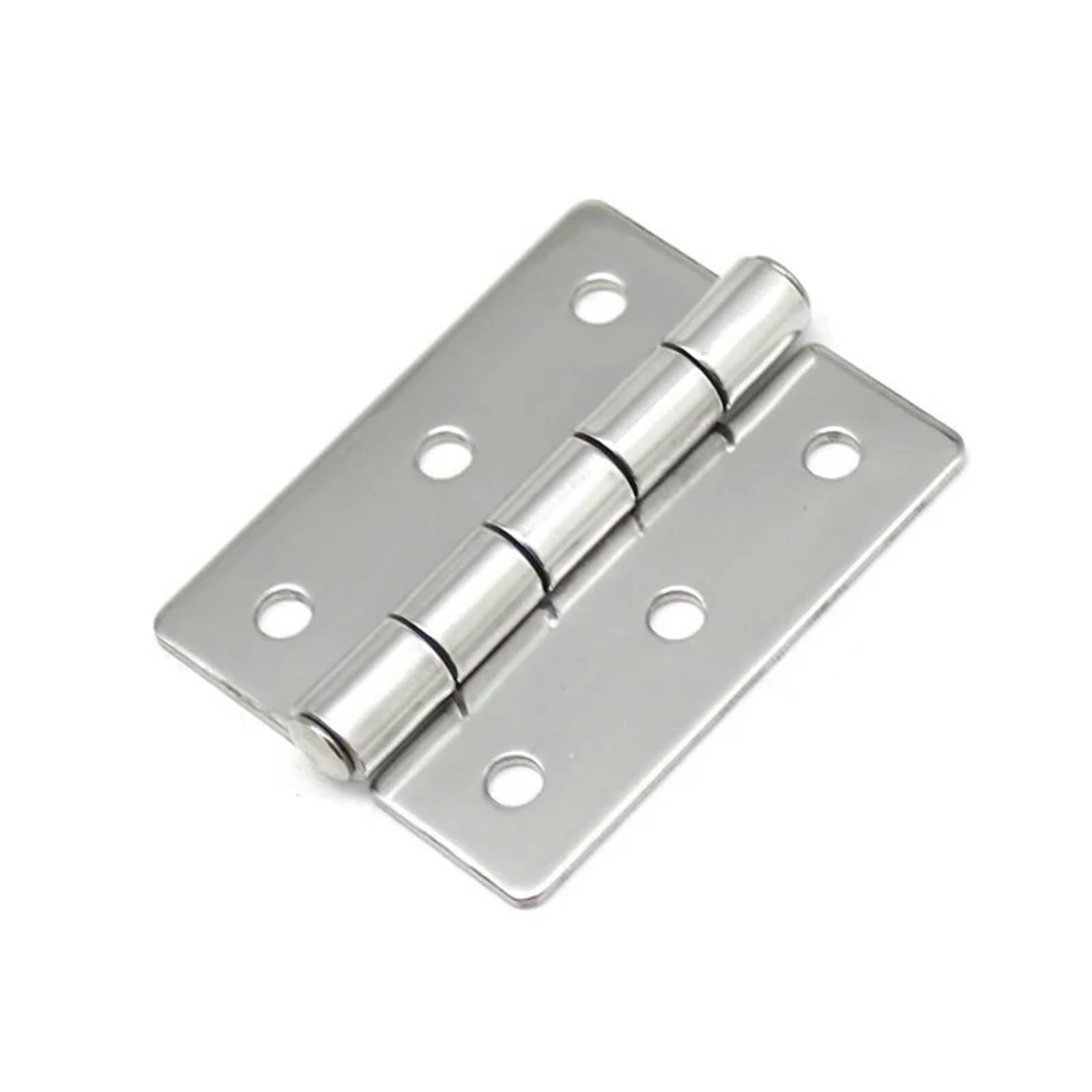 FQJYXWEWL 304 Stainless Steel Hinge Industrial Electrical Engineering Equipment Flat Angle Thickened 1Pcs