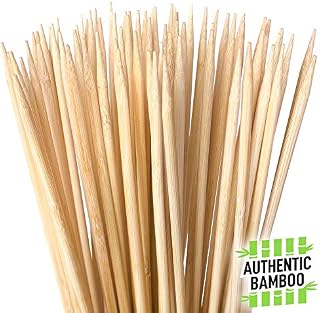 Authentic Bamboo Marshmallow Roasting Sticks, Perfect for S'Mores, Includes 40 Extra Long 30"