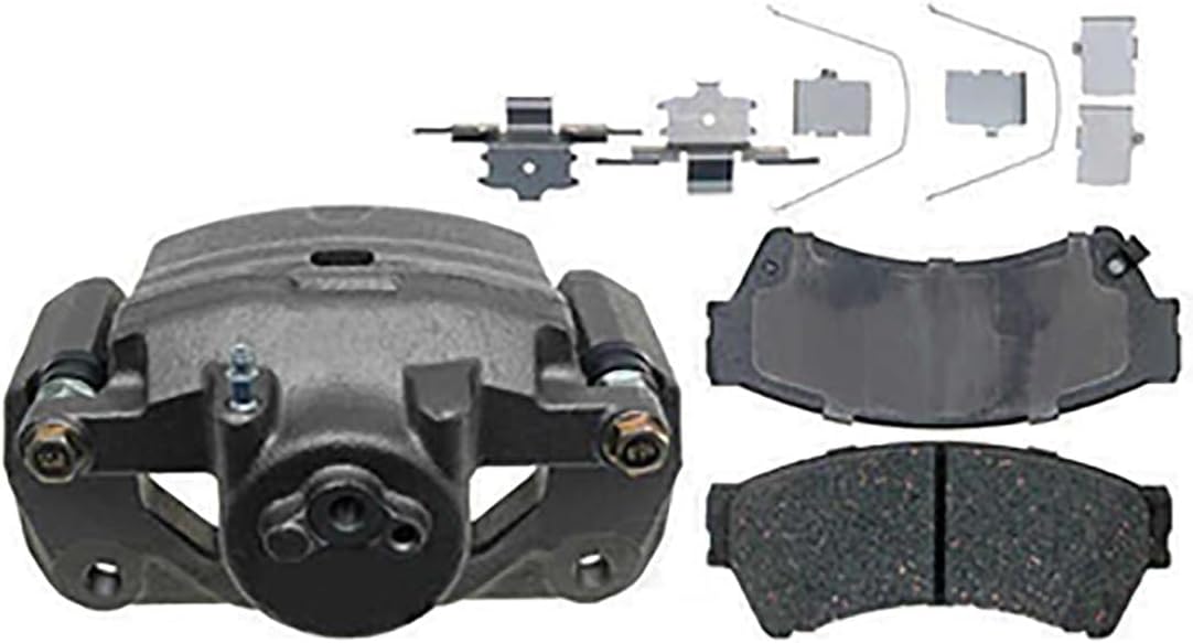Front Left Brake Caliper w/Bracket & Brakes Pads Automotive Replacement 1Piece fits Ford Fusion 2006 2009 2008 2007 2010 2.3L l4, fits Ford Fusion 2012-2006 3.0L V6