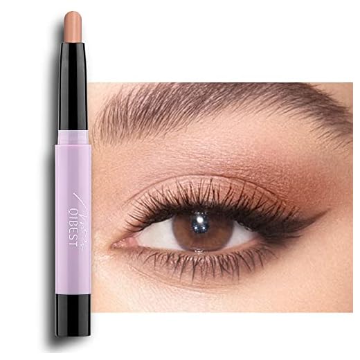 DELISOUL Cream Eyeshadow,Matte & Shimmer Eyeshadow Stick,Eye Brightener Stick,Waterproof Eye Shadow Pencil Crayon,Glitter Eyeliner Pen,Long Lasting buildable Neutral Eye Makeup,Nude Matte