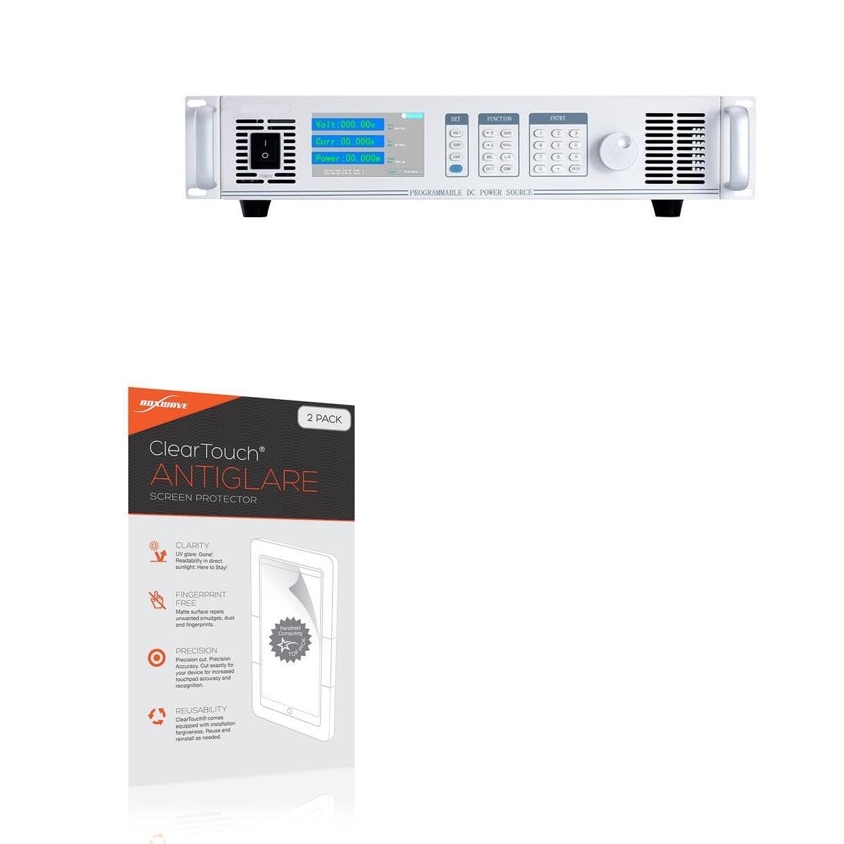 BoxWave Screen Protector Compatible with Owon OWP2020H - ClearTouch Anti-Glare (2-Pack), Anti-Fingerprint Matte Film Skin