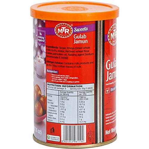 Image of MTR Gulab Jamun Tin 500g