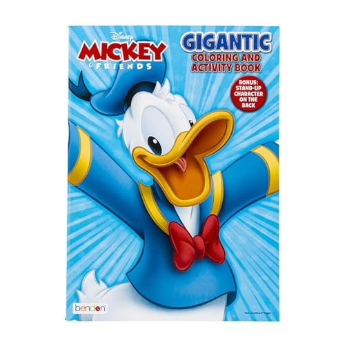 Bendon Donald Duck Gigantic 192 Page Coloring and Activity Book
