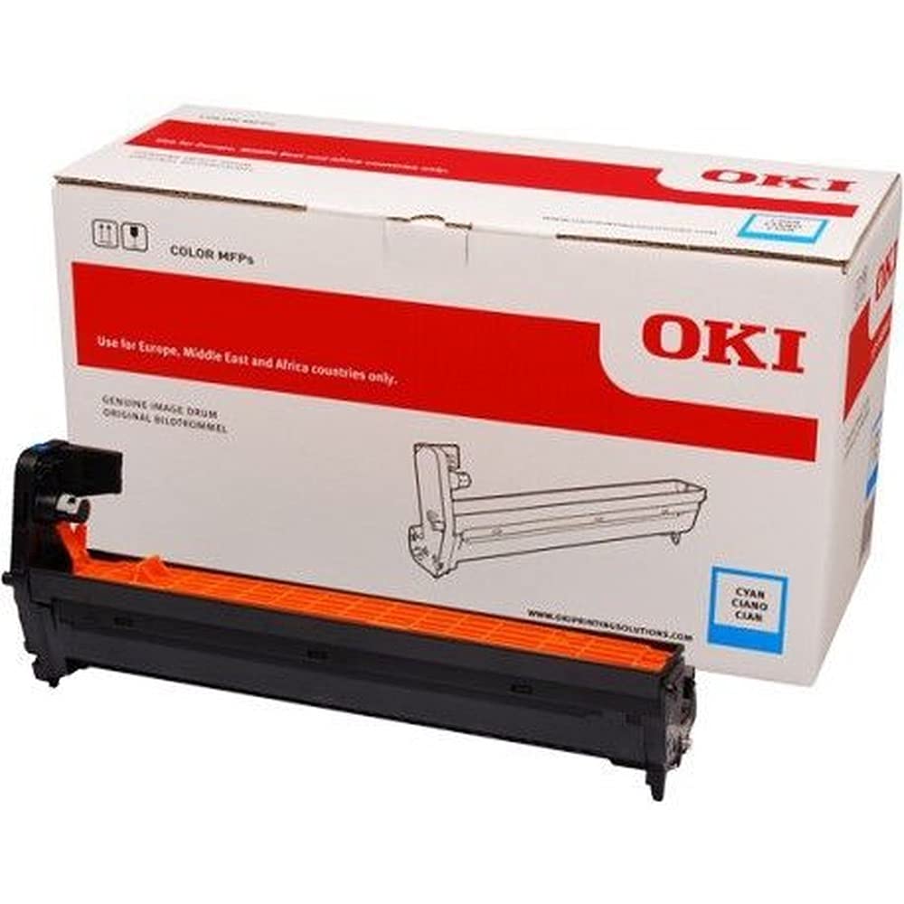 ECOPRO - Tamburo Originale per le stampanti OKI C532 C542 MC563 MC573 - Ciano - da 30.000 Pagine A4 - Cod 46484107