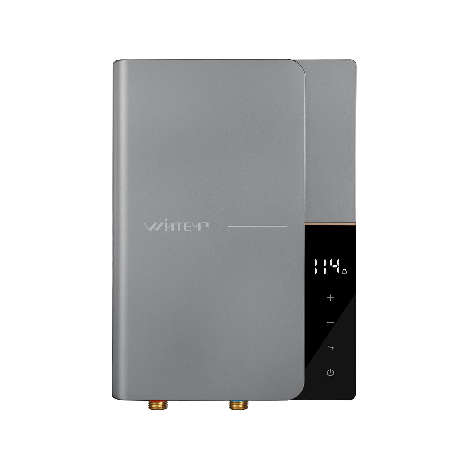 8KW Tankless Water Heater Electric 240V, On-Demand Instant Endless Hot Water Heater, LED Temperature Display, Self-Modulating Energy Efficiency, Space-Saving Design