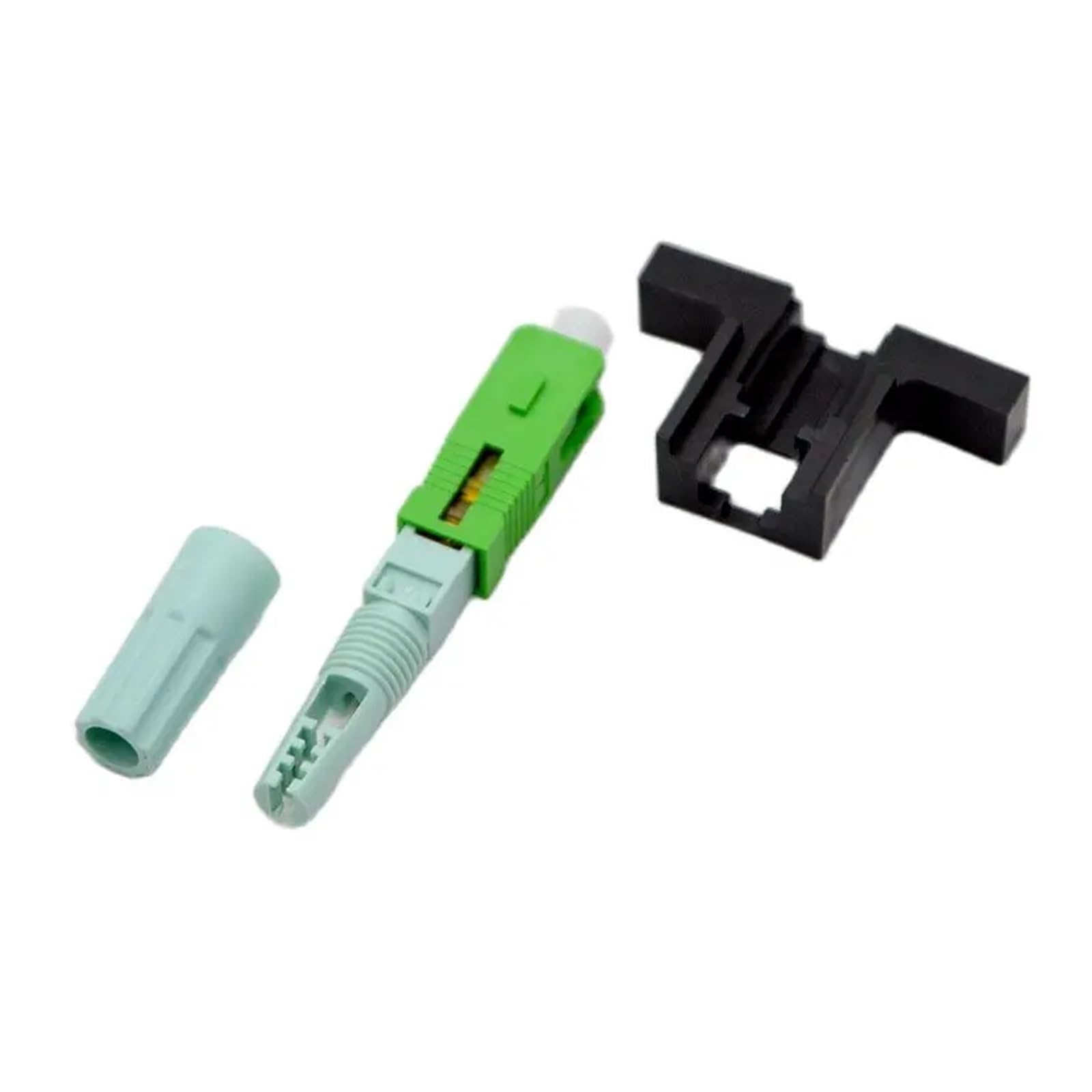 Épisseur de Fibre Optique Adaptateur Rapide for Fibre Optique SC/APC, 5 pièces, monomode, avec Outil FTTH à Froid
