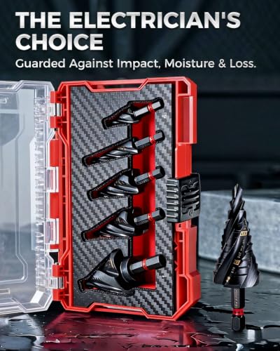COMOWARE M2 Step Drill Bit Set