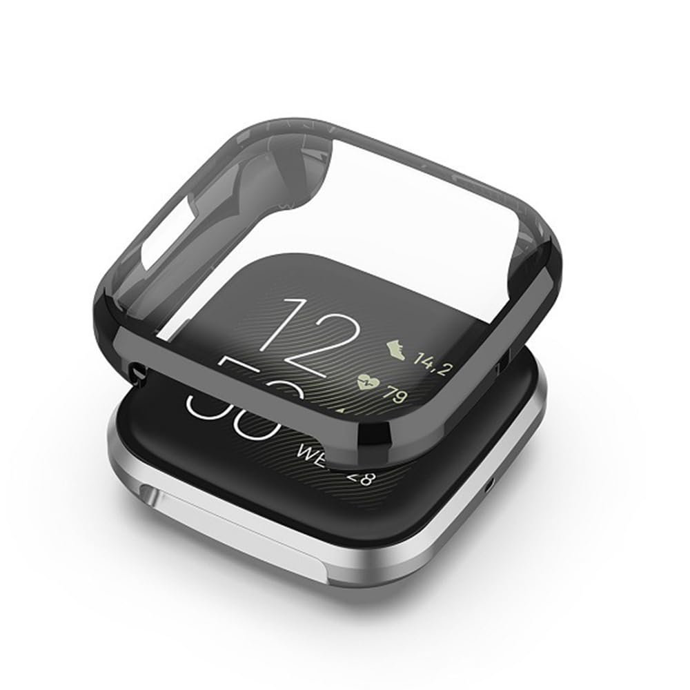Best Screen Protector For Custodia TPU Morbida E Sottile Per Fitbit Versa 3 E Sense Protezione Completa Anti - Foto 4