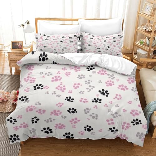 Housse de couette pingouin en microfibre douce et résistante pour grand lit - 3