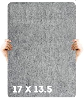 Wool Pressing Mat for Quilting - 17x13.5 Inches Wool Mat for Ironing Pads
