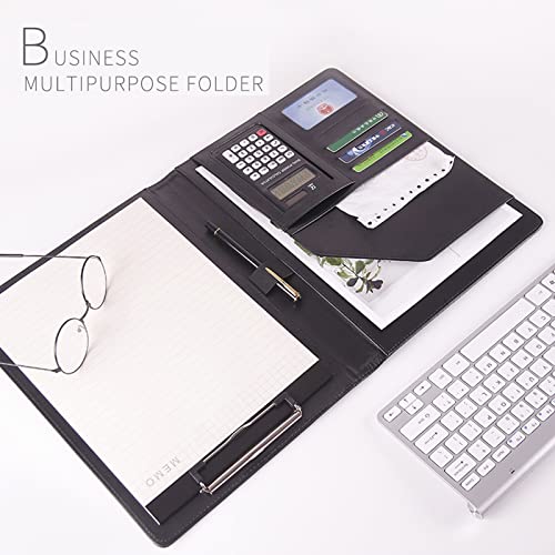 Fichiers de conférence A4 rose et porte-documents polyvalent pour le bureau - 4
