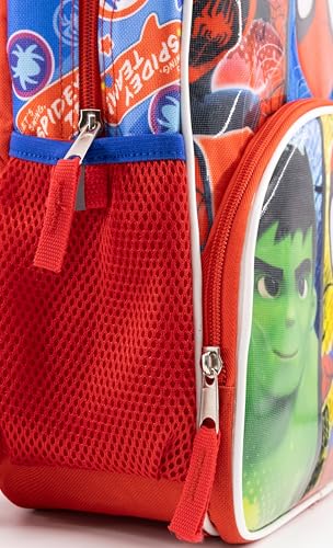 Marvel Spidey and His Amazing Friends Backpack for Boys, Girls, Unisex | Cute Miles Morales Bag 14" Spiderman Mini Backpack for Toddlers | Marvel Spidey and Friends Backpack for School4