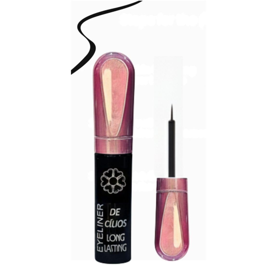 Liquid Waterproof, Long lasting Black Eyeliner Pack of 1 | Eyeliner-image-48