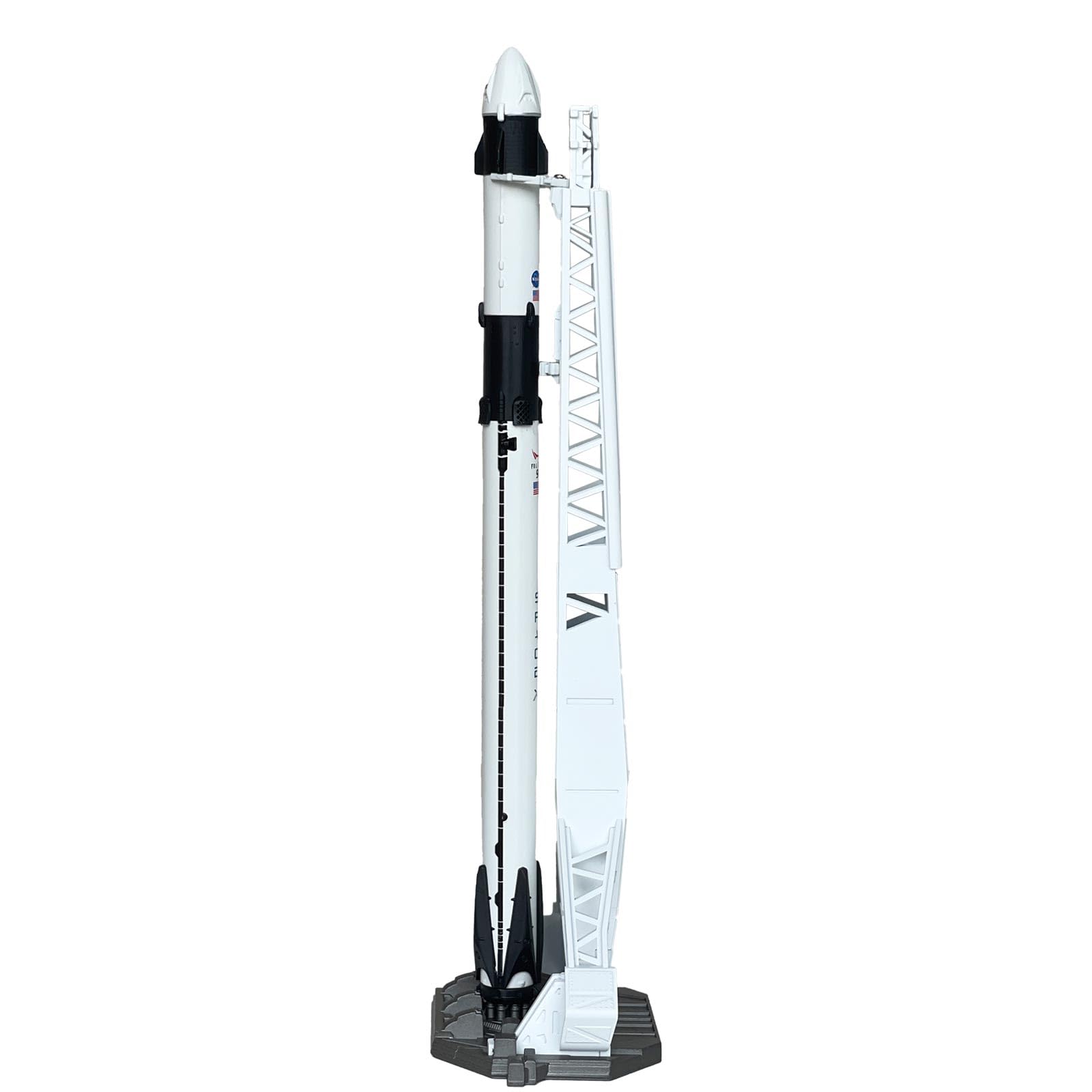 Mahfisj Escala 1:200 SpaceX Falcon 9 Rocket Model SpaceX First