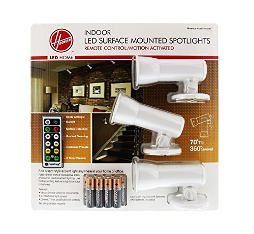 Hoover Indoor LED Surface Mounted Spotlights