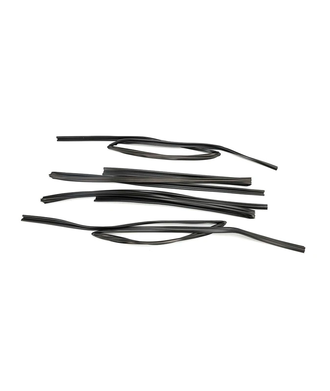 Sifusm One Color Rubber Seal 4Pcs Door Glass Rubber Seal Moulding For Toyota For Land For Cruiser Fj80 Lx450 1991-1997 1996 1995 Car Accessories Strip