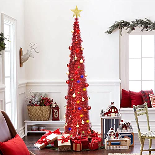 Blaward PopUp Christmas Tinsel Tree GoTinySpace