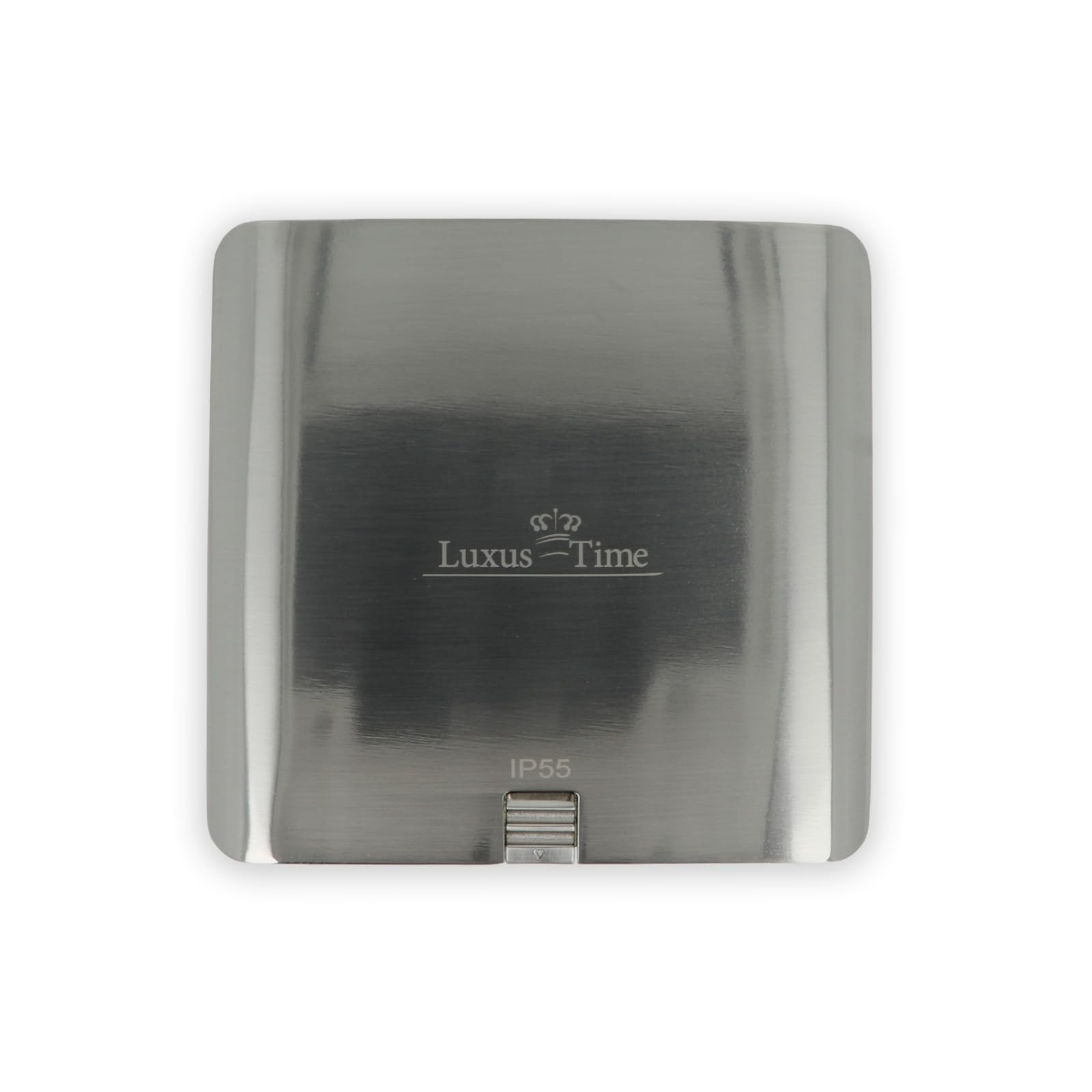 Enchufe de Pared de Suelo de Acero Inoxidable para Base Depósito de Suelo, IP55, Enchufe Empotrable Retráctil, Apto para Módulos Livolo con Tapa LT-FD777-STK-11