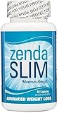 ZendaSlim - #1 Diet Pills That Work - Lose Up to 10lbs in 2 Weeks - Effective Appetite Suppressant Pills & Weight Loss Pills