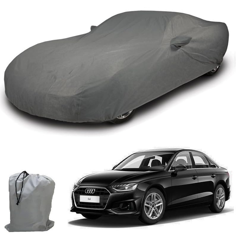 Image of ARCUATE Triple Layer Custom fit Car Body Cover for Audi A4 |Top Layer Dustrproof | Middle Layer Waterproof | Bottom Layer Scratch Protection | Outdoor Indoor Fabric