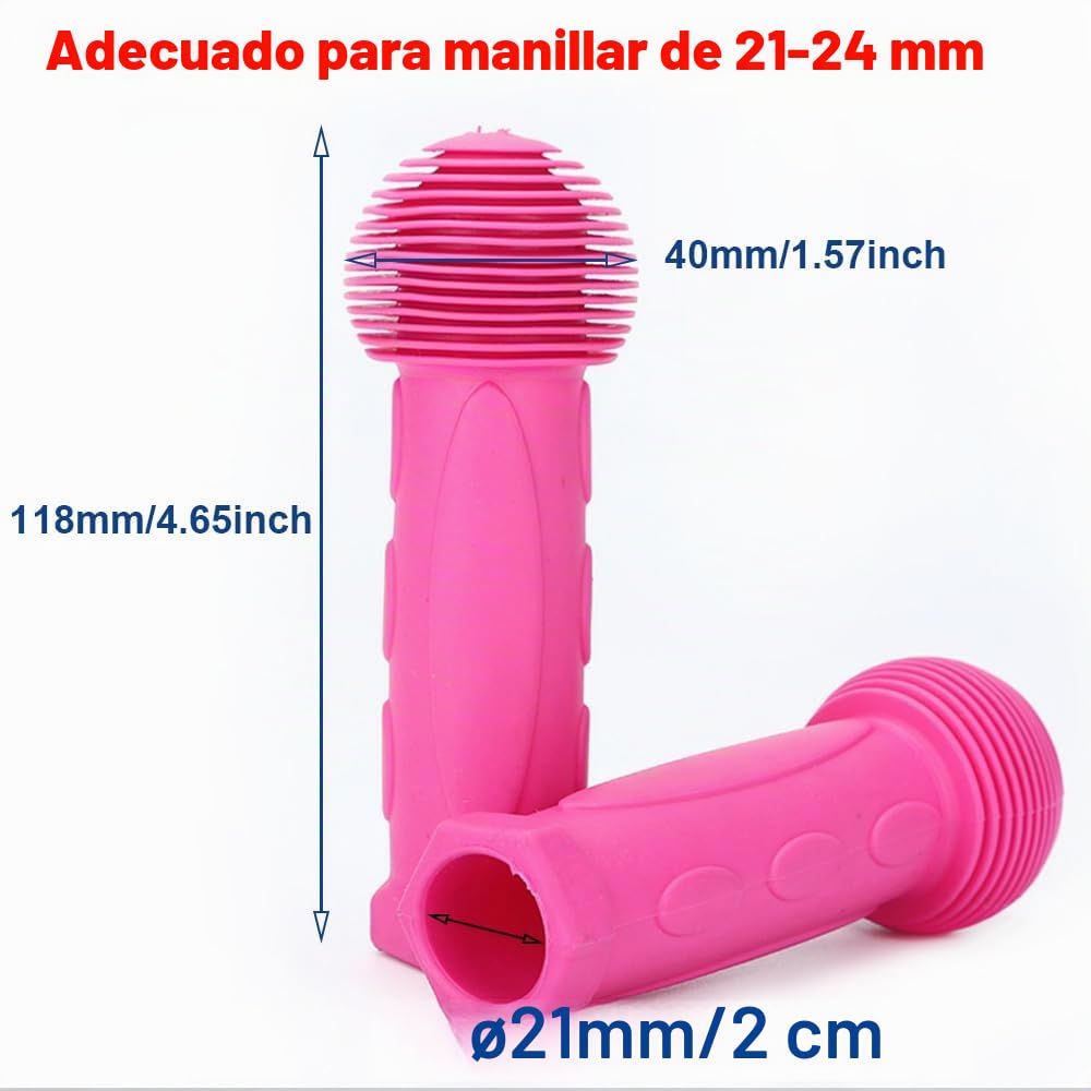 Manillar de agarre para patinete, 1 par de agarre de bicicleta para patinetes de 2-3-4 ruedas