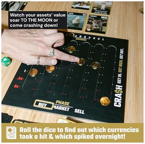 SolidRoots Crash juego de mesa familiar de estrategia miniatura 5